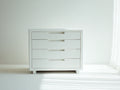 Cassettiera - Legno ingegnerizzato - 78x40x75 cm - Bianco - Moderno
